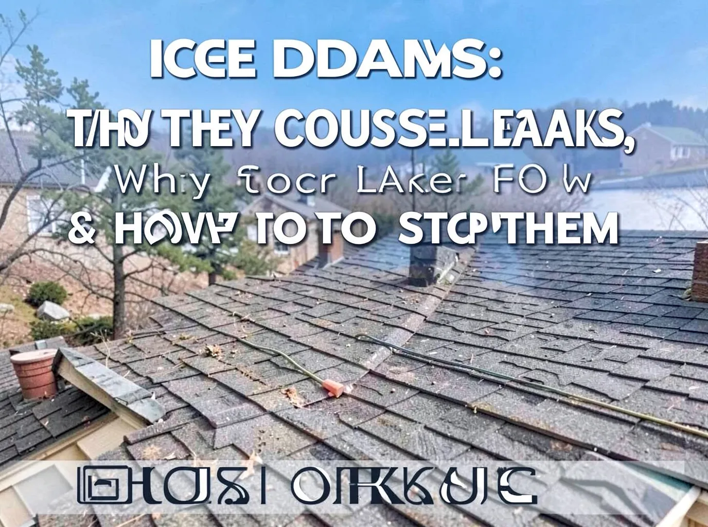 Ice Dams: Why They Cause Leaks & How to Stop Them