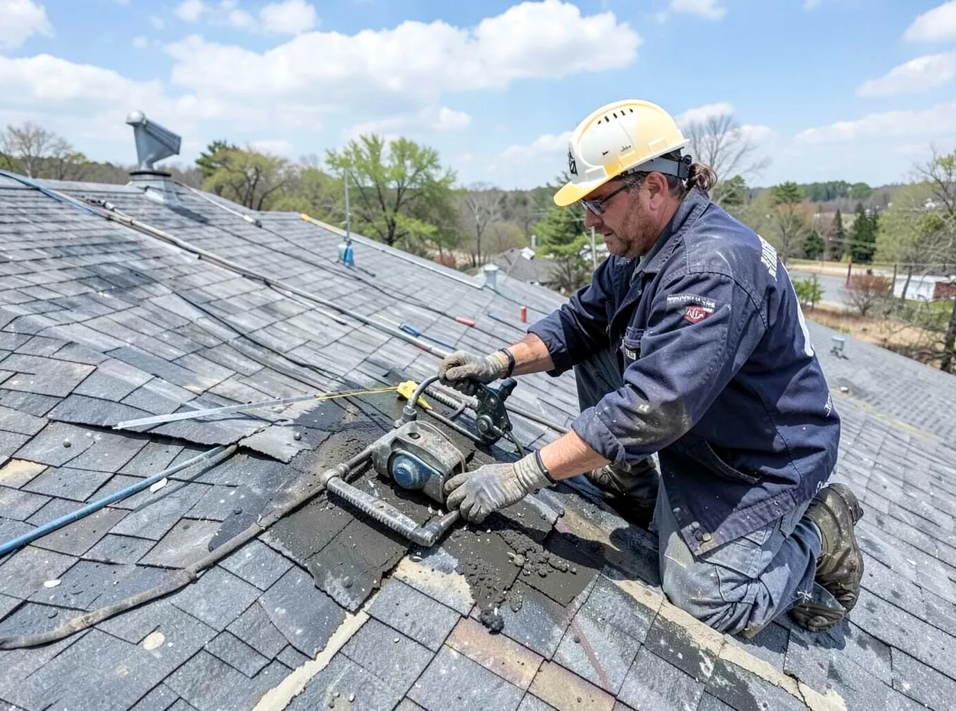 roof repair in Marina District, WI